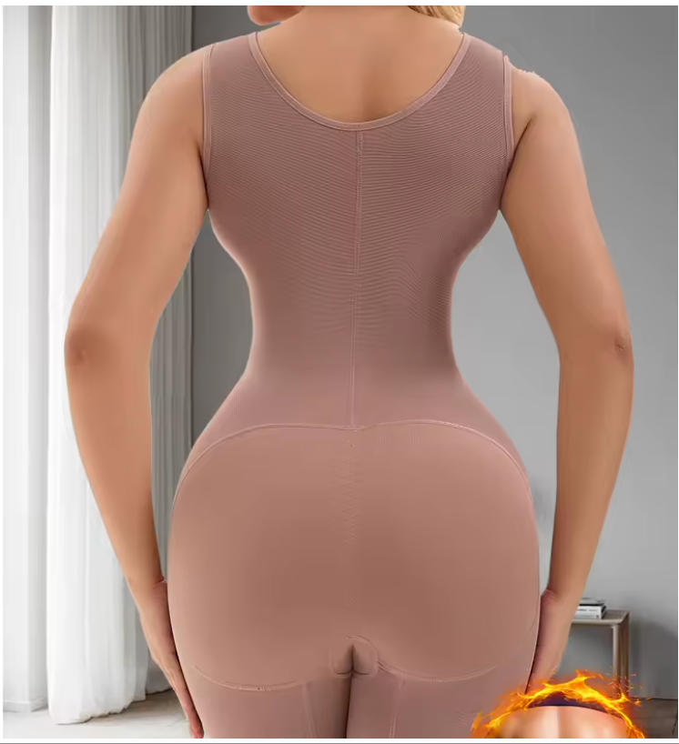 Women's Postpartum Shapewear Full Body Tummy Control Girdle Postoperative Compression Faja for Belly Fat Waist Sculpting